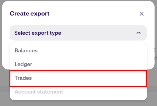 Kraken(クラーケン)の取引履歴ファイルダウンロード方法 [日本閉鎖