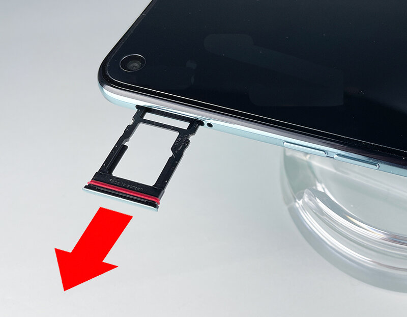 SIMカードの挿入方法OPPO A55s 5G | QTモバイルお客さまサポート