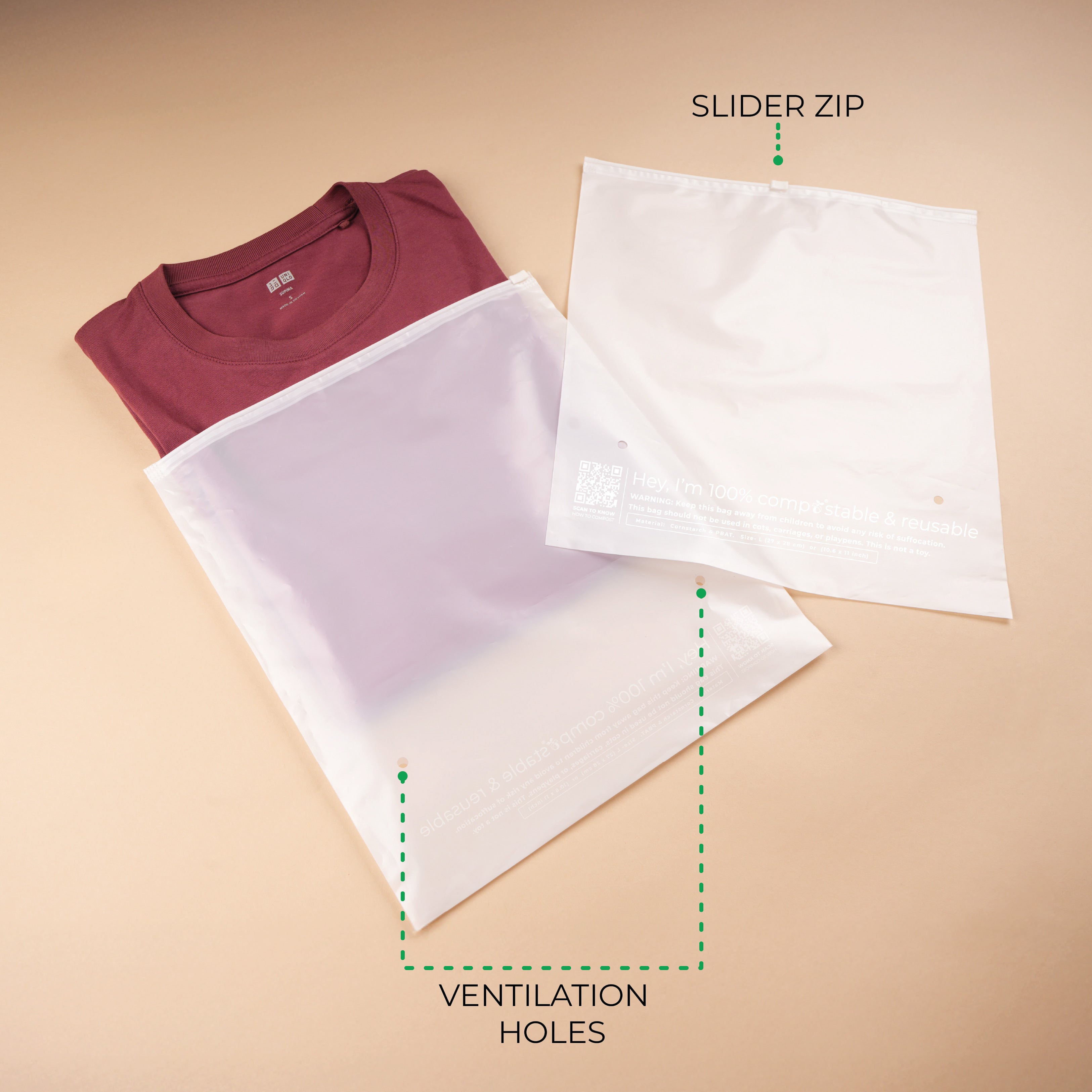 Compostable Zip Lock Bags | Supr Pack – suprpack.com