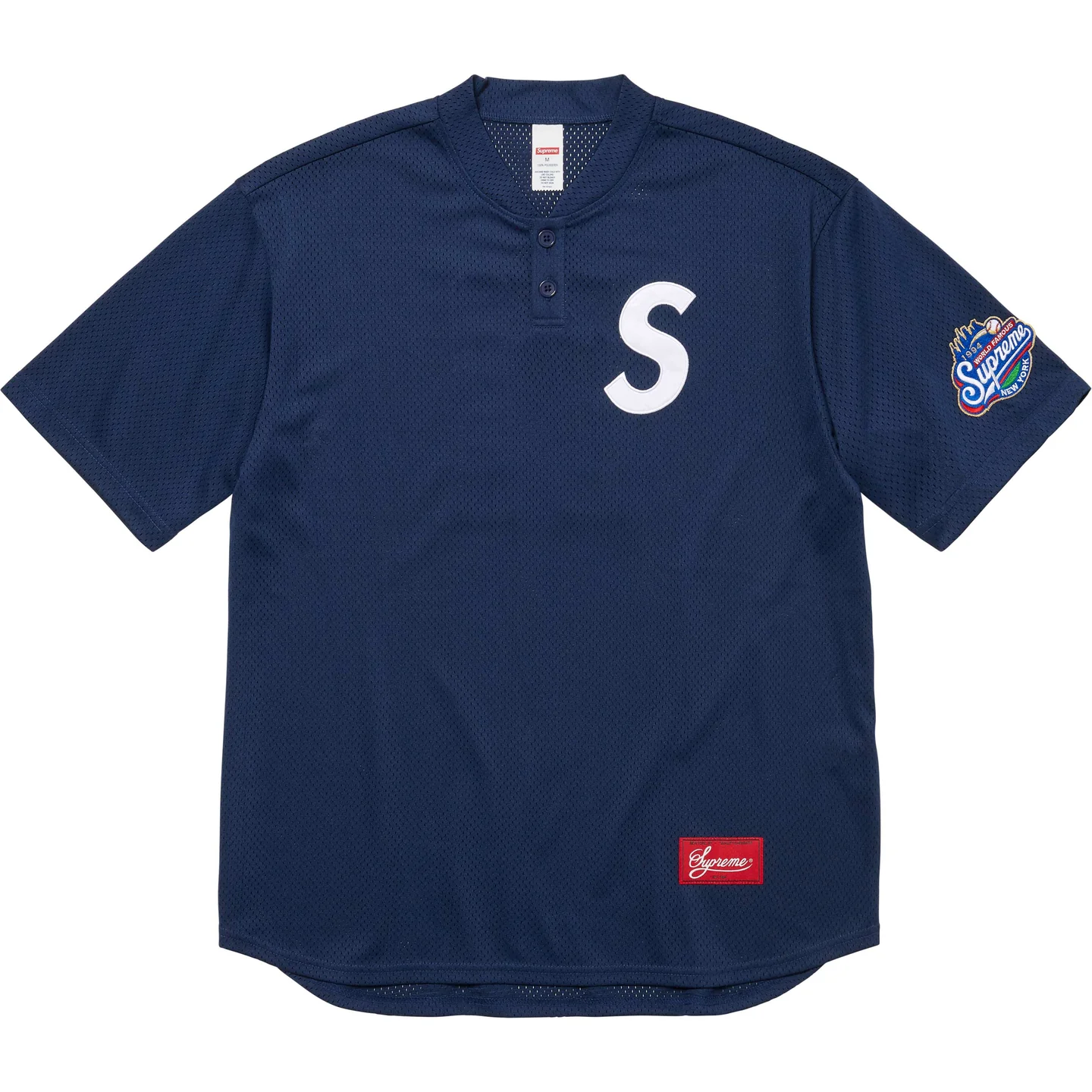 S Logo Baseball Henley | Supreme 24fw