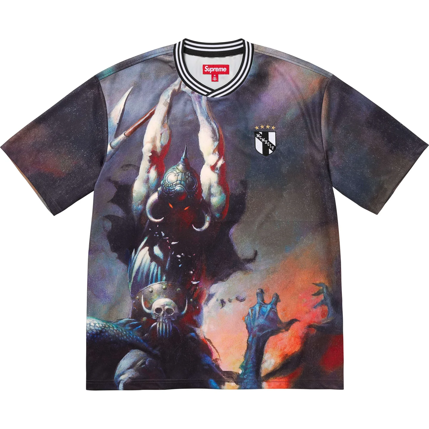 Supreme/Frank Frazetta Soccer Jersey | Supreme 24fw