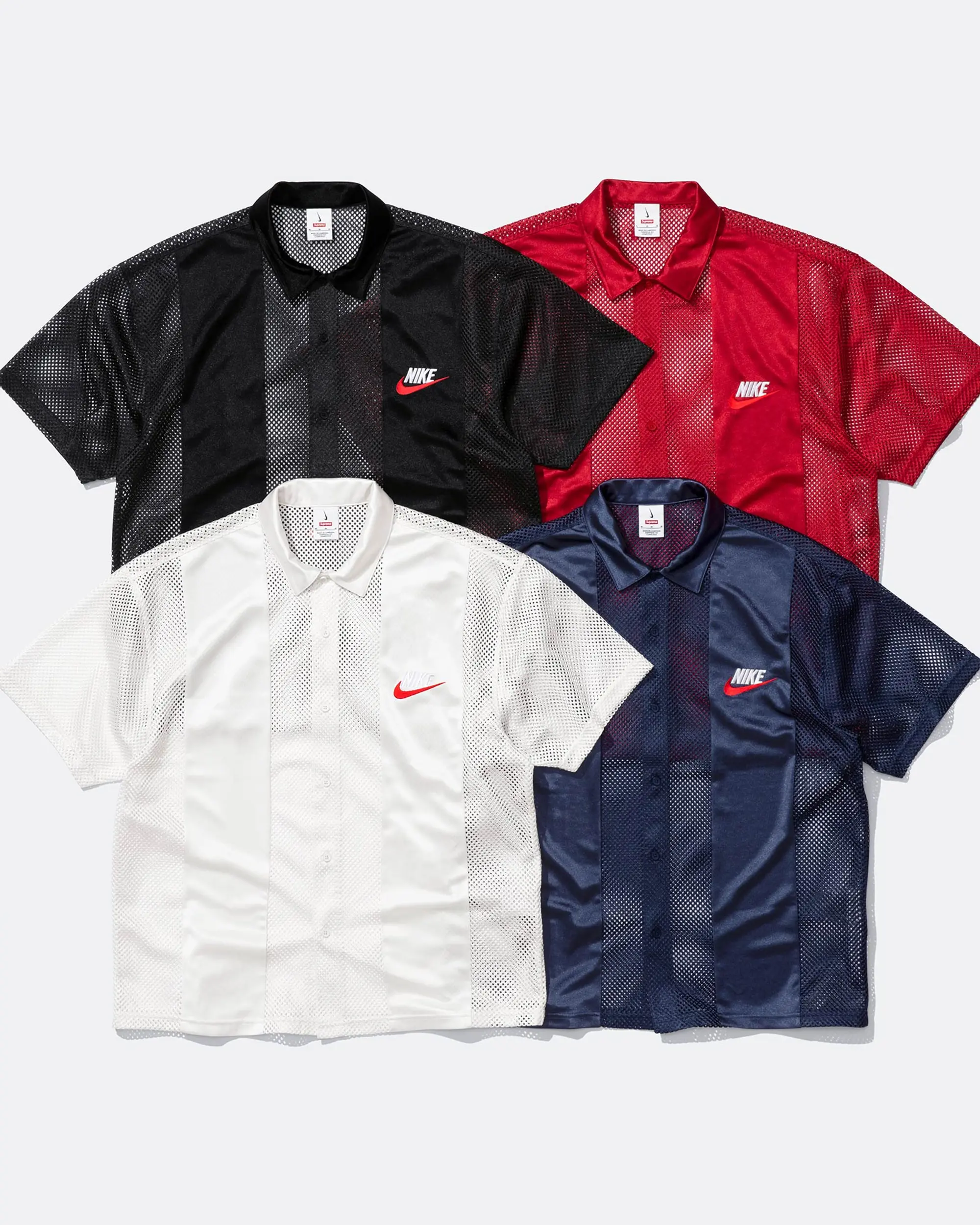 Supreme®/Nike® Mesh S/S Shirt | Supreme 24ss