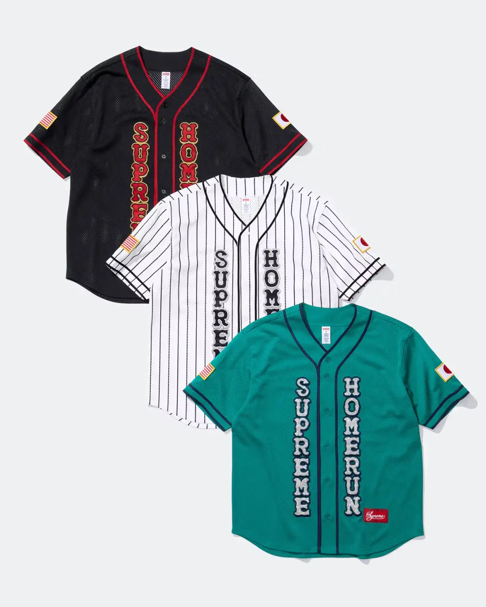 Supreme®/Homerun Baseball Jersey | Supreme 25ss