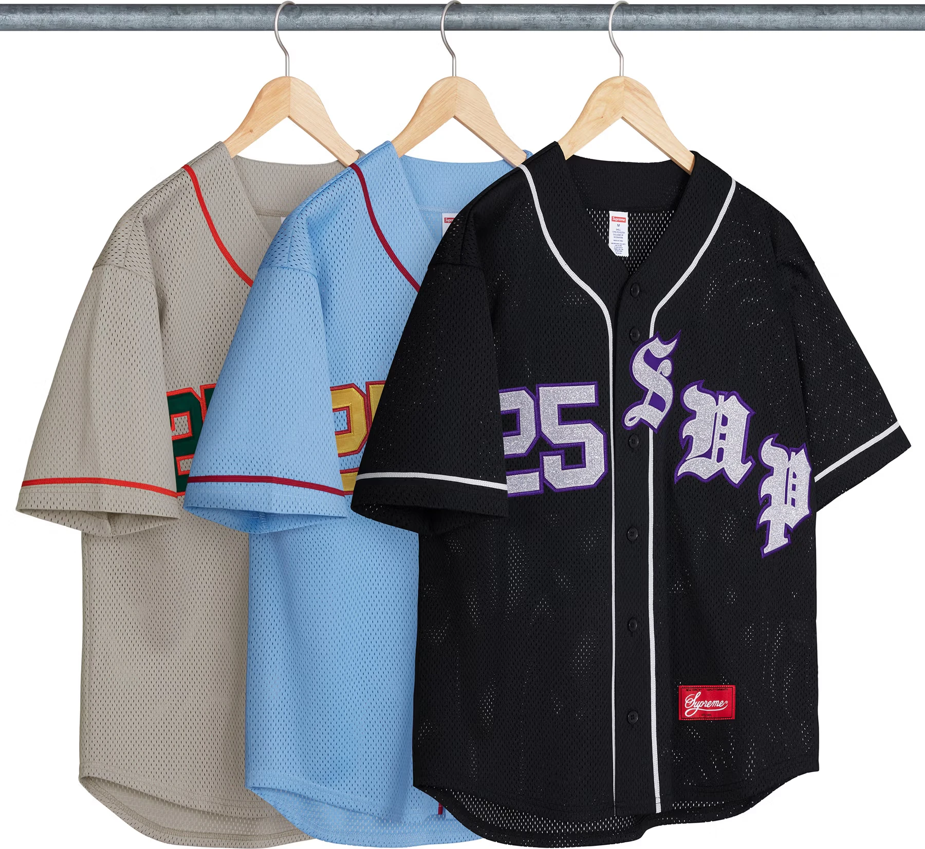 Old English Baseball Jersey | Supreme 25ss