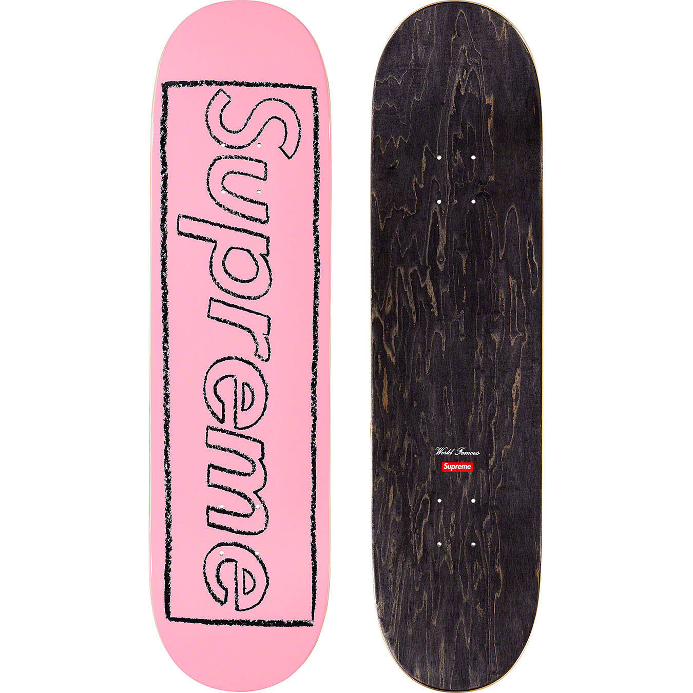 KAWS Chalk Logo Skateboard | Supreme 21ss