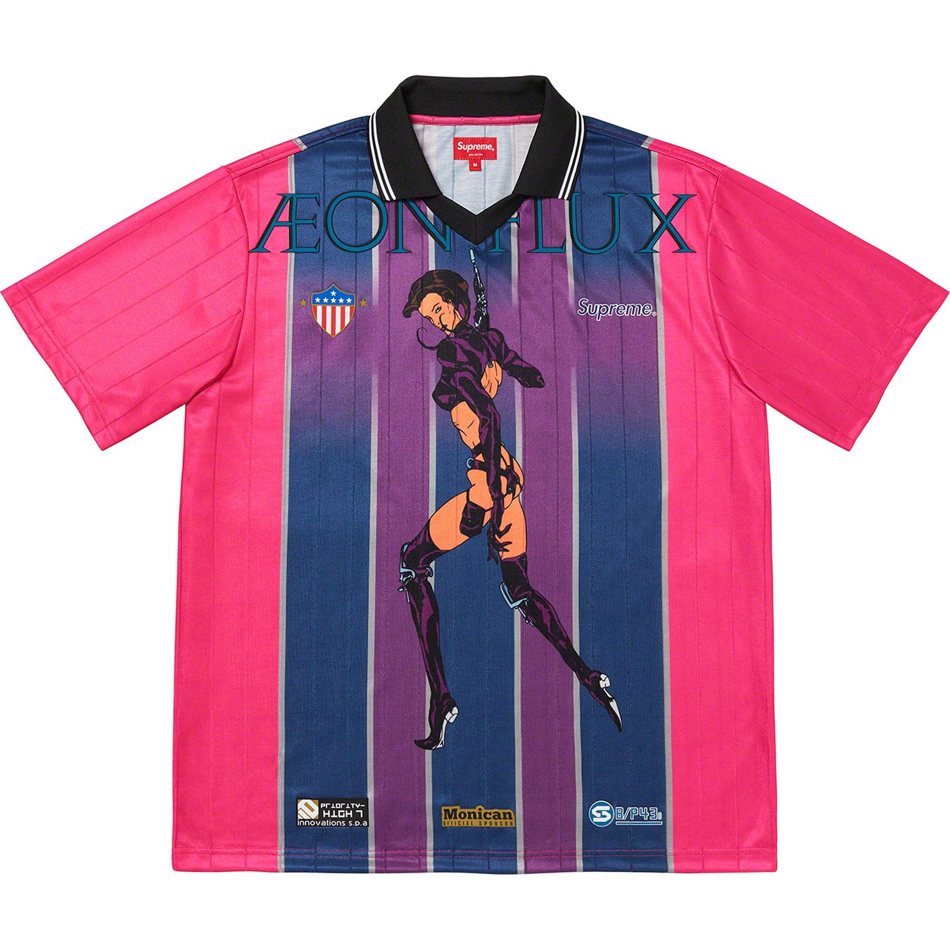 Supreme/Aeon Flux Soccer Jersey | Supreme 22ss