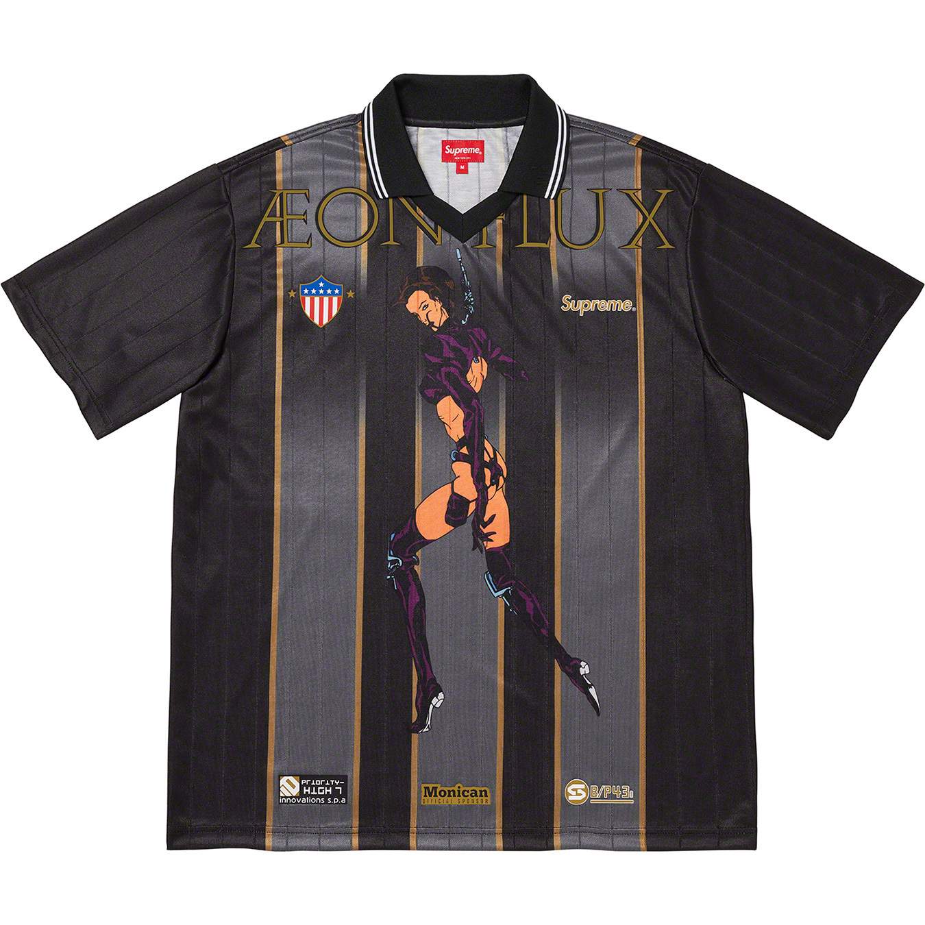 Supreme/Aeon Flux Soccer Jersey | Supreme 22ss