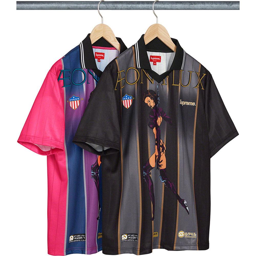 Supreme/Aeon Flux Soccer Jersey | Supreme 22ss