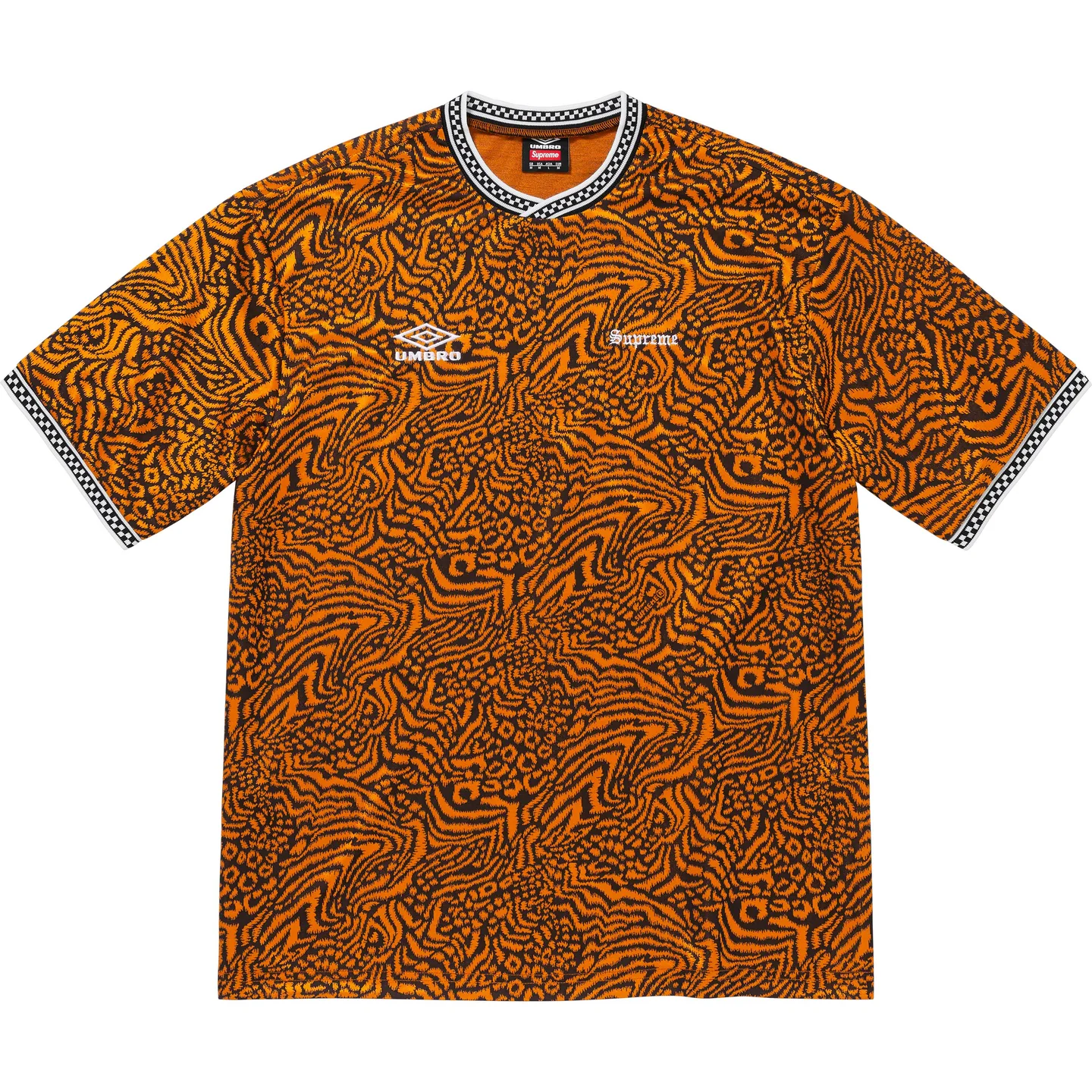 Supreme®/Umbro Jacquard Animal Print Soccer Jersey | Supreme 23ss