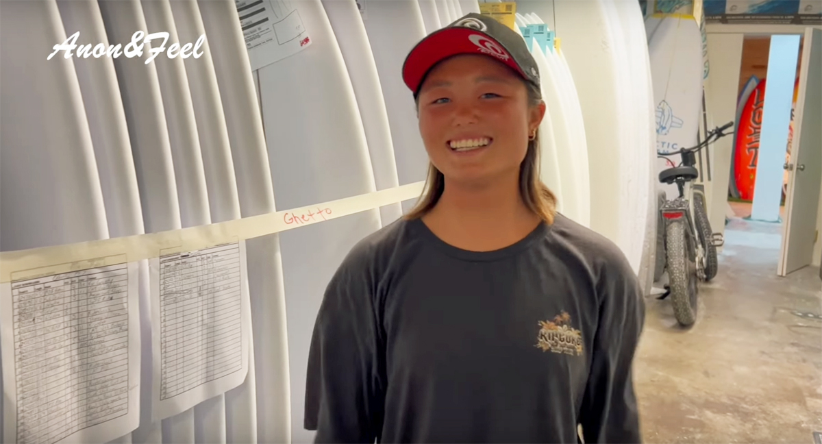 松岡亜音が単身カリフォルニアへサーフィン修行。メイヘム宅にステイし