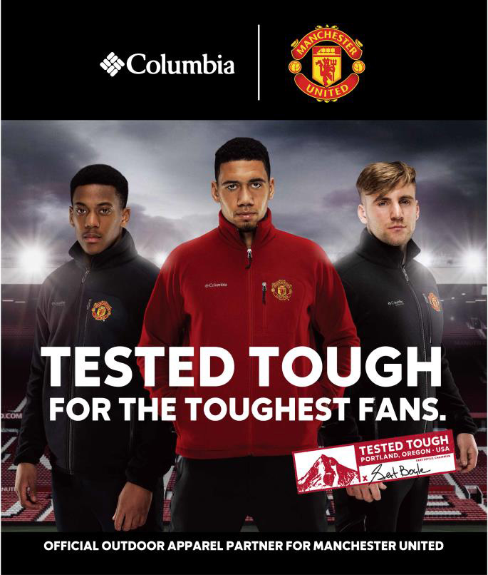 Columbia×マンチェスターユナイテッド】オフィシャルアウトドア