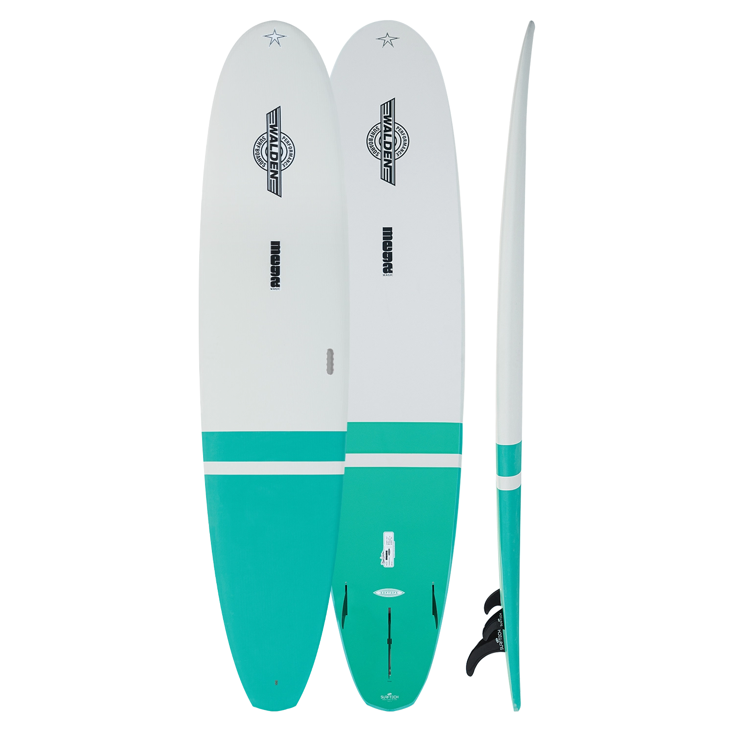 Surftech x Walden - Mega Magic Softop-CP Surfboard