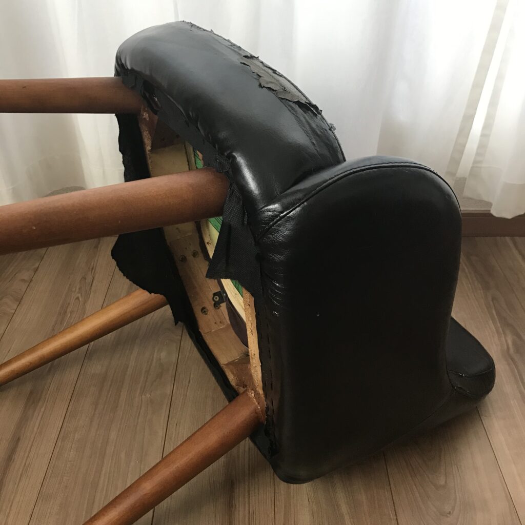 unico RICK arm chair 生地の張替えは出来る?全て自分でやってみました