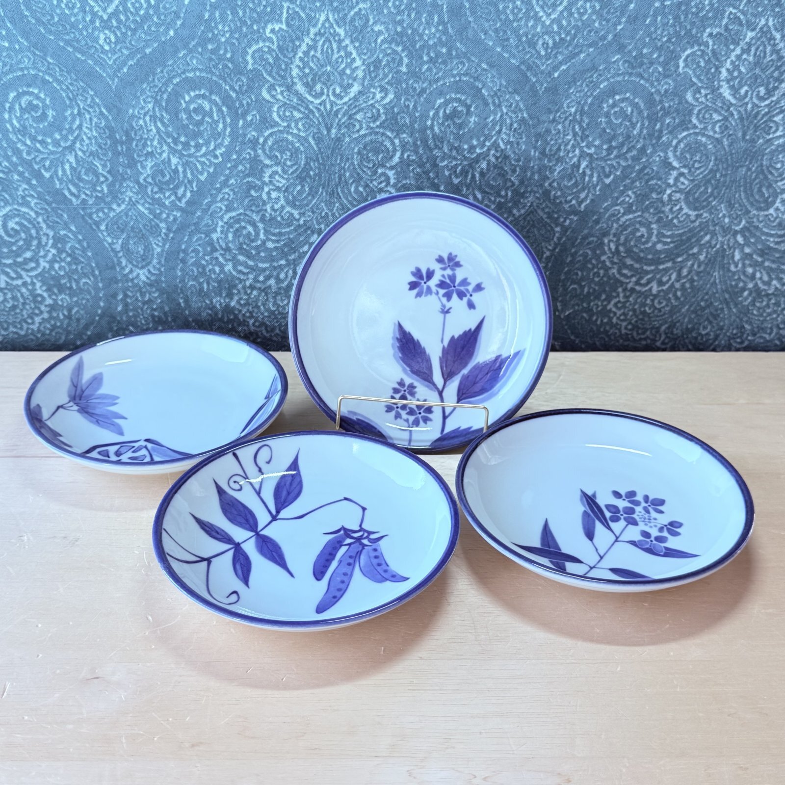 たち吉 橘吉 野菜 13.5cm 中皿 4種4枚組