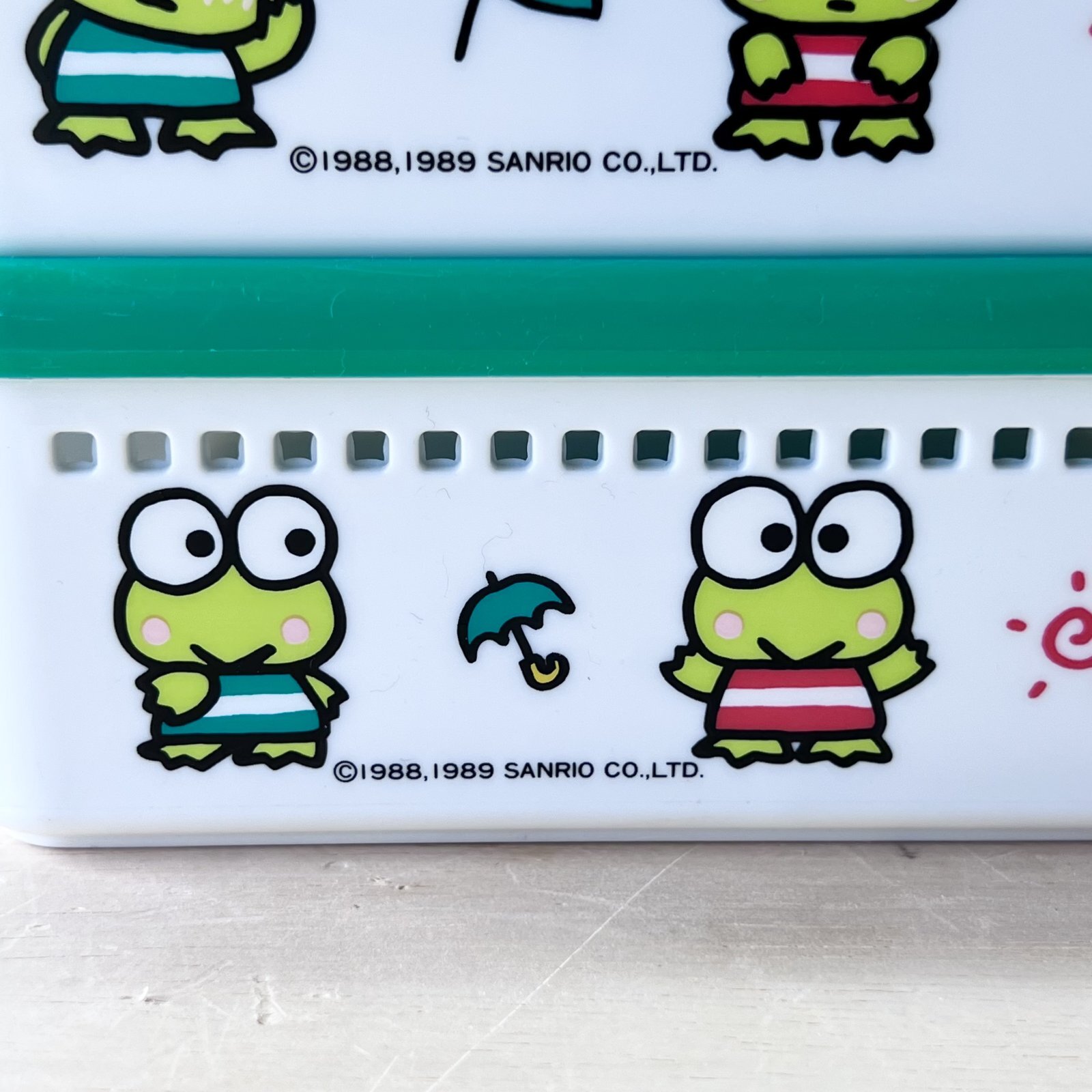 けろけろけろっぴ 1989年製 SANRIO オールドサンリオ 三段ピクニック