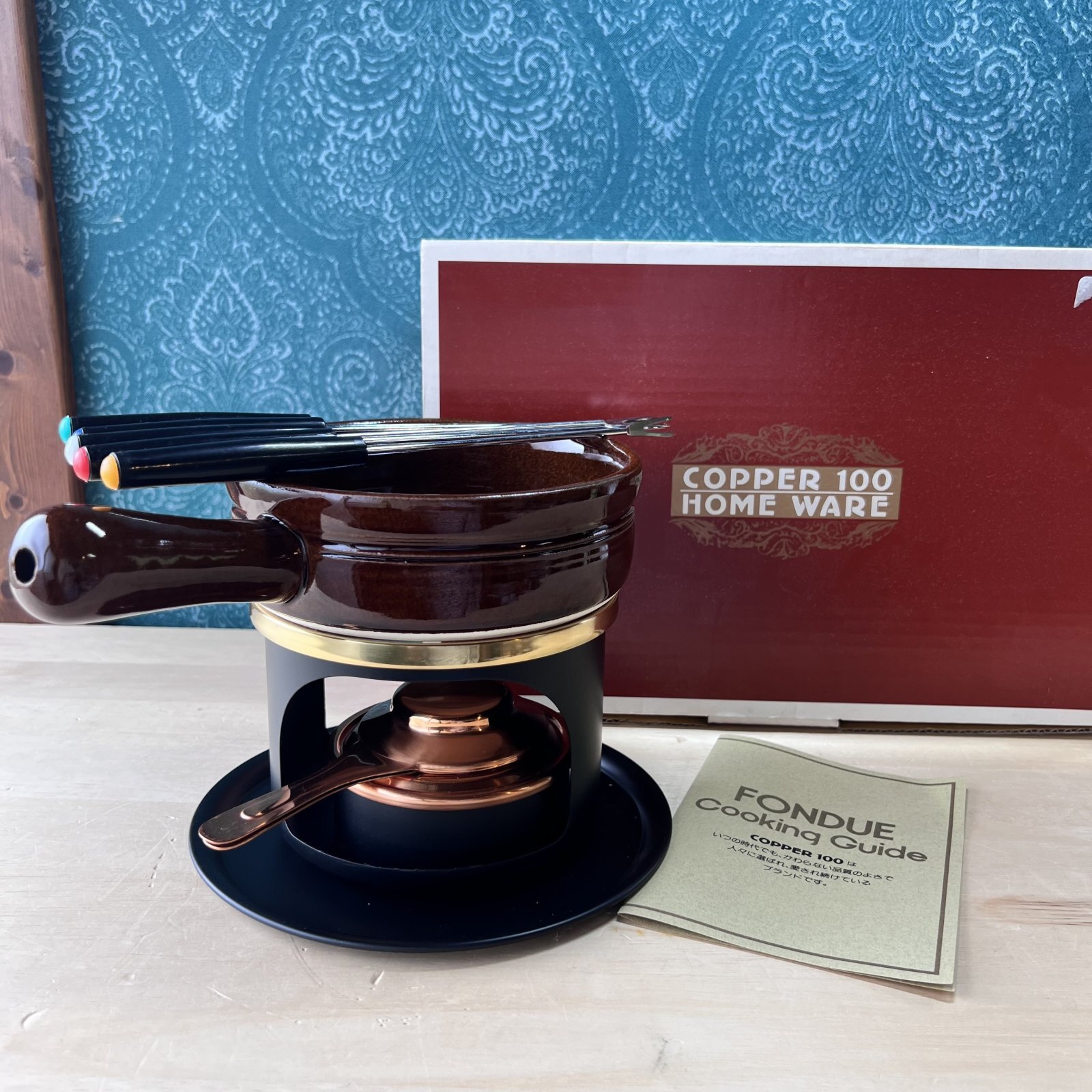 コッパー COPPER100 homewear 銅製 ミニチーズフォンデュセット
