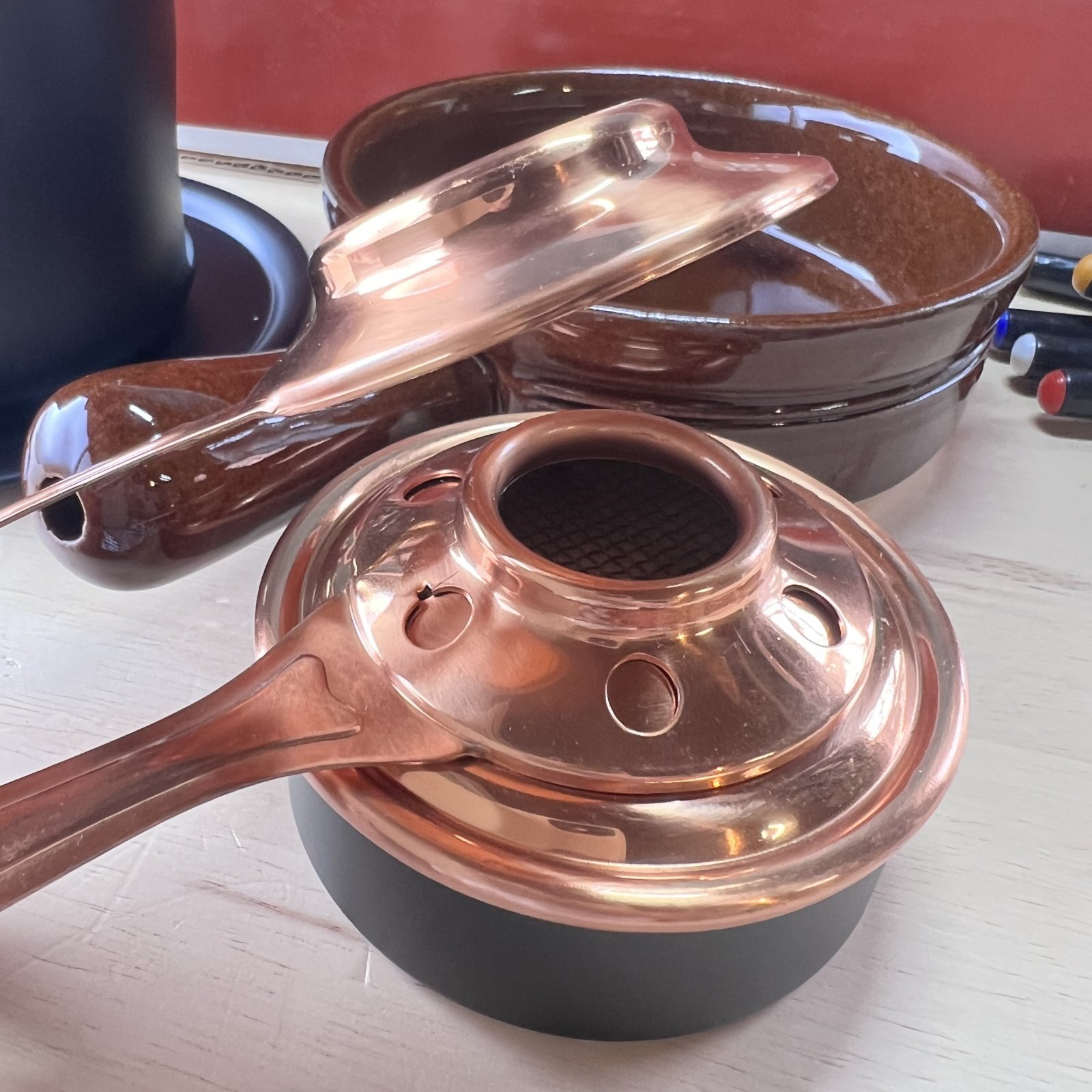 コッパー COPPER100 homewear 銅製 ミニチーズフォンデュセット