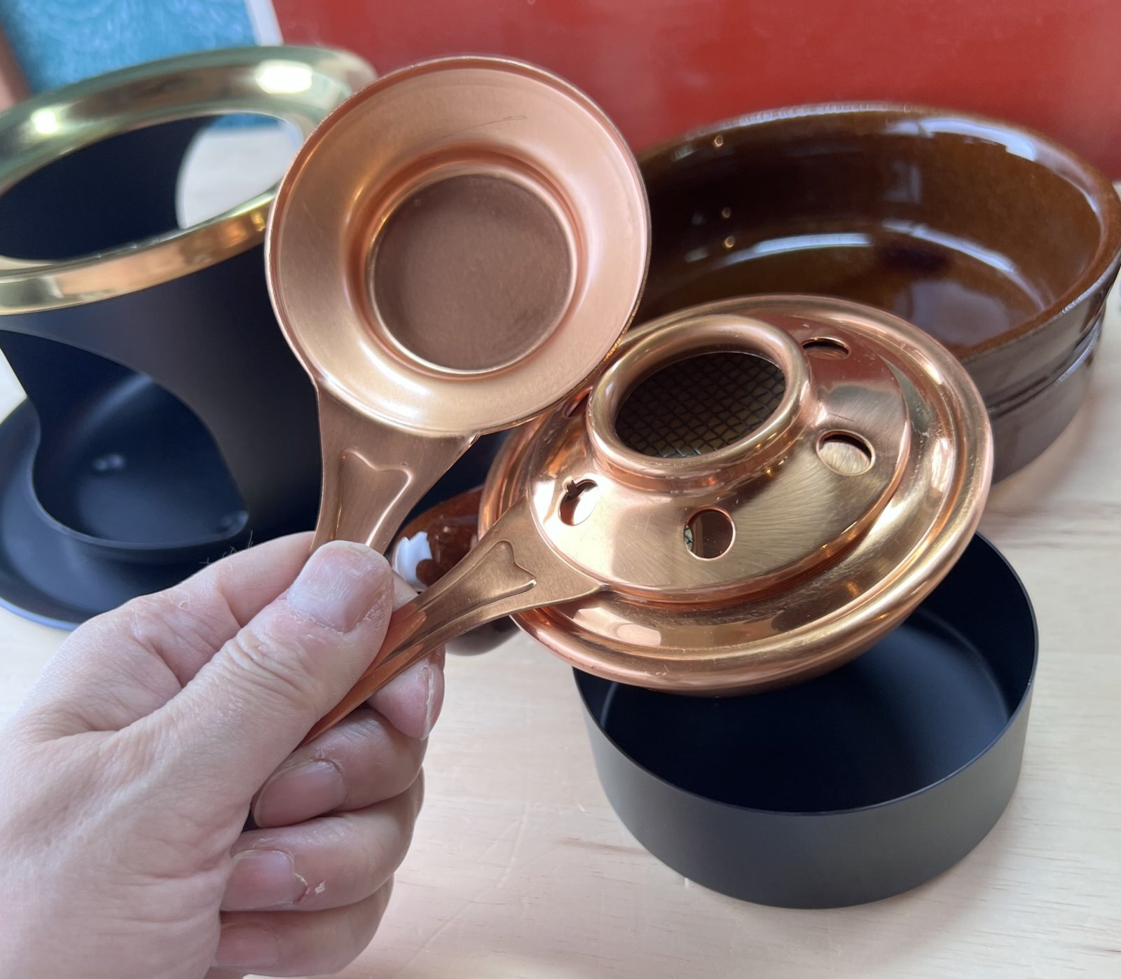 コッパー COPPER100 homewear 銅製 ミニチーズフォンデュセット