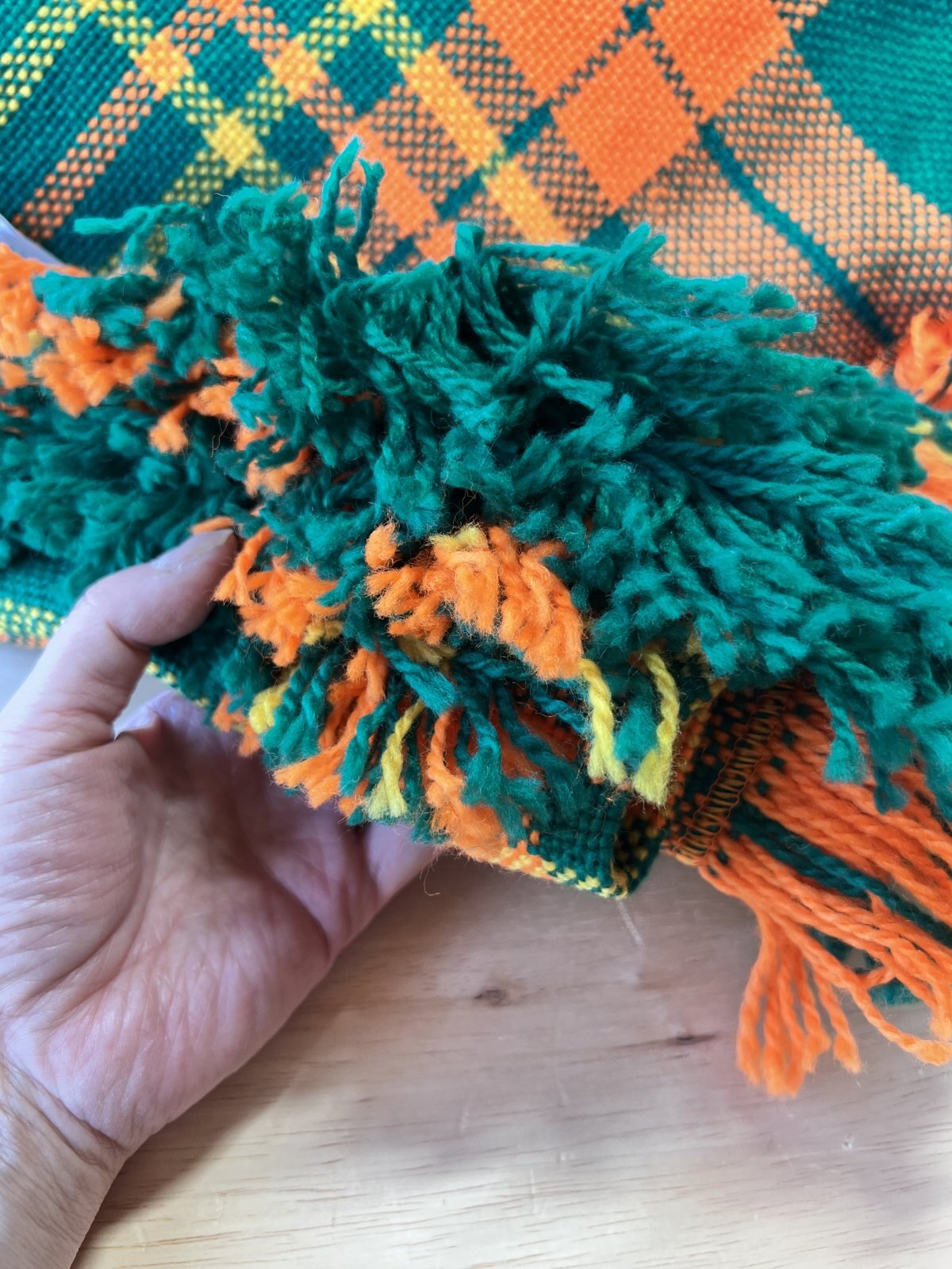 カミシロン グロリア アクリル製こたつ上掛け コタツカバー グリーン