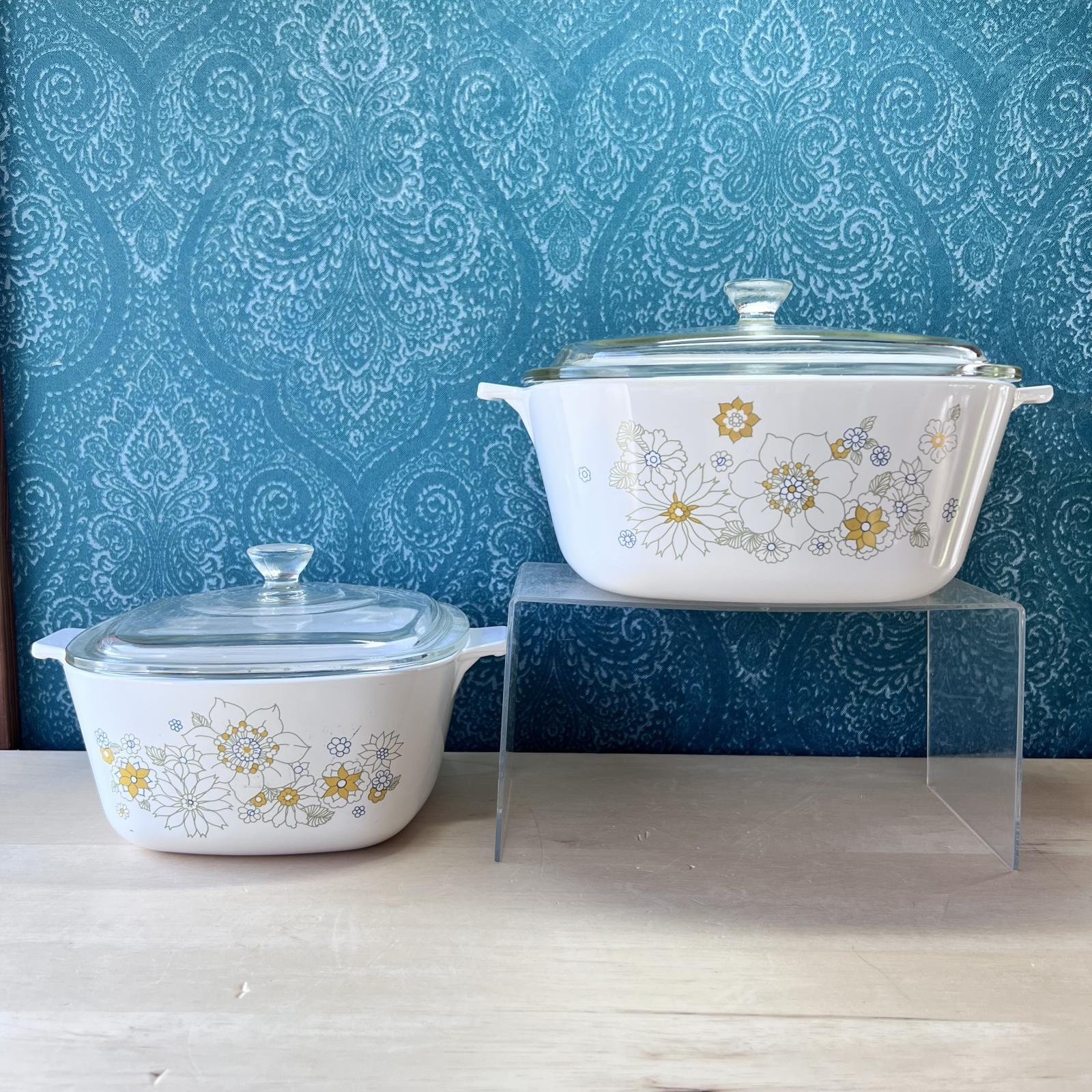 CORNING USA コーニング パイロセラム 耐熱ガラス鍋キャセロール 角型