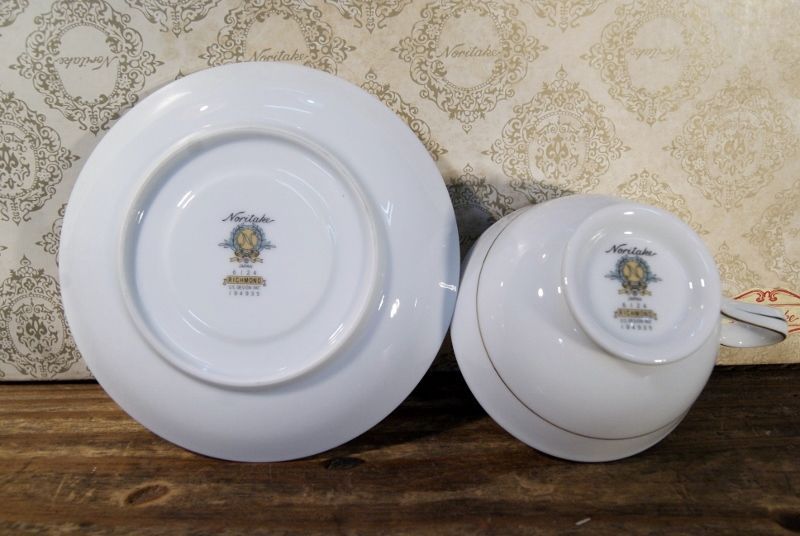 NORITAKE ノリタケ リッチモンド カップ＆ソーサー 旧裏印 N102