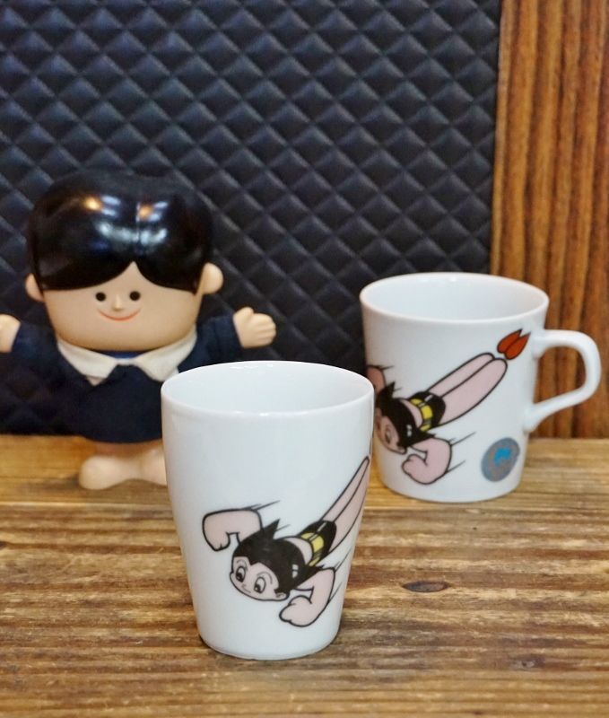 レア物 マルマ陶器 鉄腕アトム デッドストック 手塚治虫 2種（湯飲み