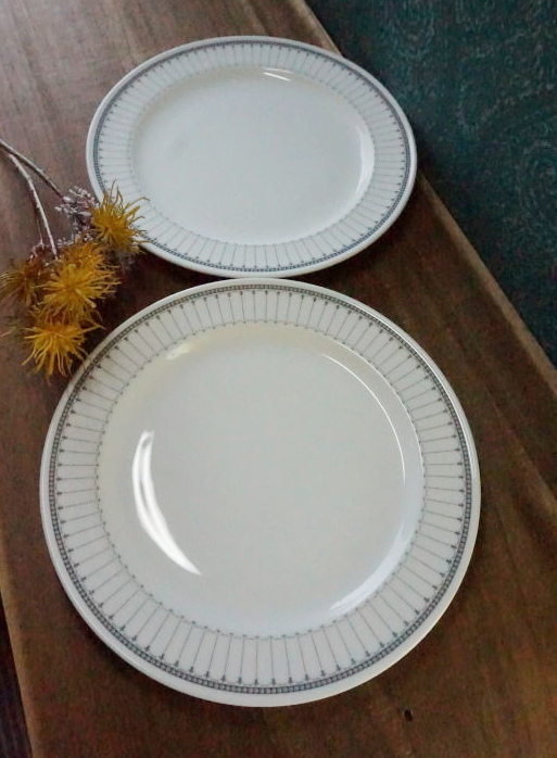 NORITAKE ノリタケ プリマデュラ EXCORT 20cmプレート モダン皿 2枚