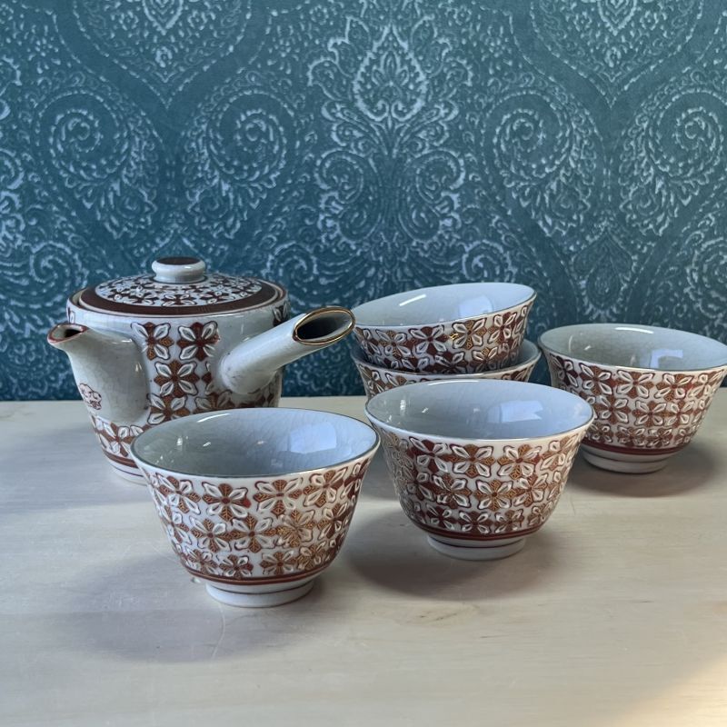 九谷焼 光山 茶器セット deadstock