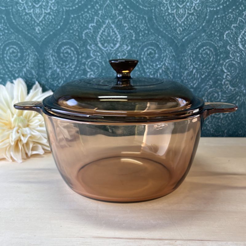 VISION ビジョン コーニング 耐熱ガラス ミルクパン 両手鍋 セット