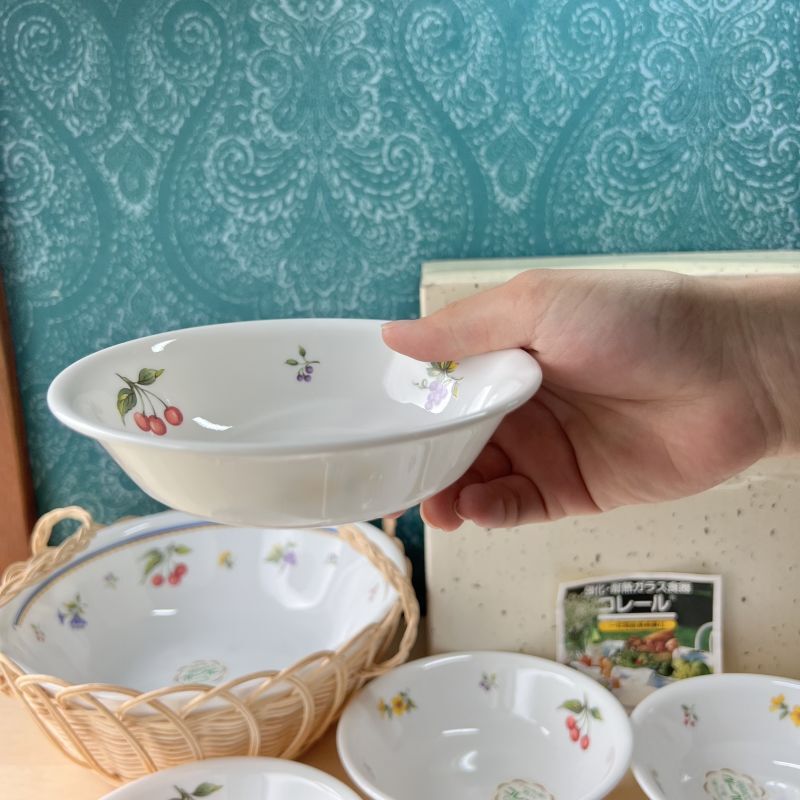 コレール CORELLE 岩城硝子 サラダセット プリティフルーツ サラダ
