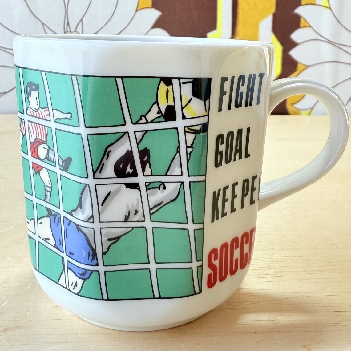 enjoy Sports サッカーマグカップ 八角形 各柄