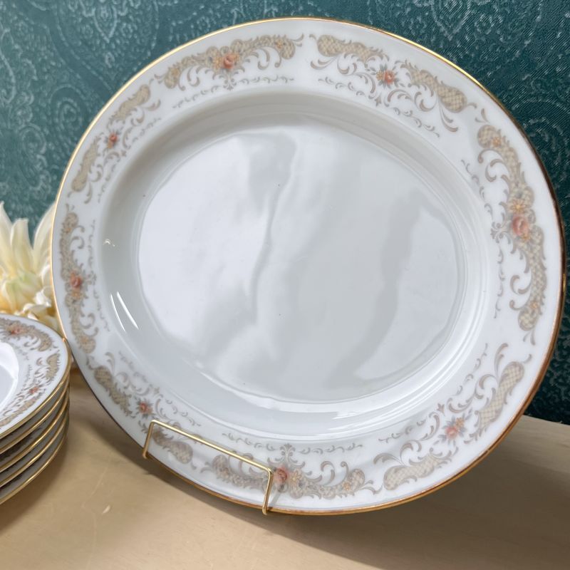 NORITAKEノリタケ 日本陶器会社 ローレンス 楕円形プレート＆17.5cm