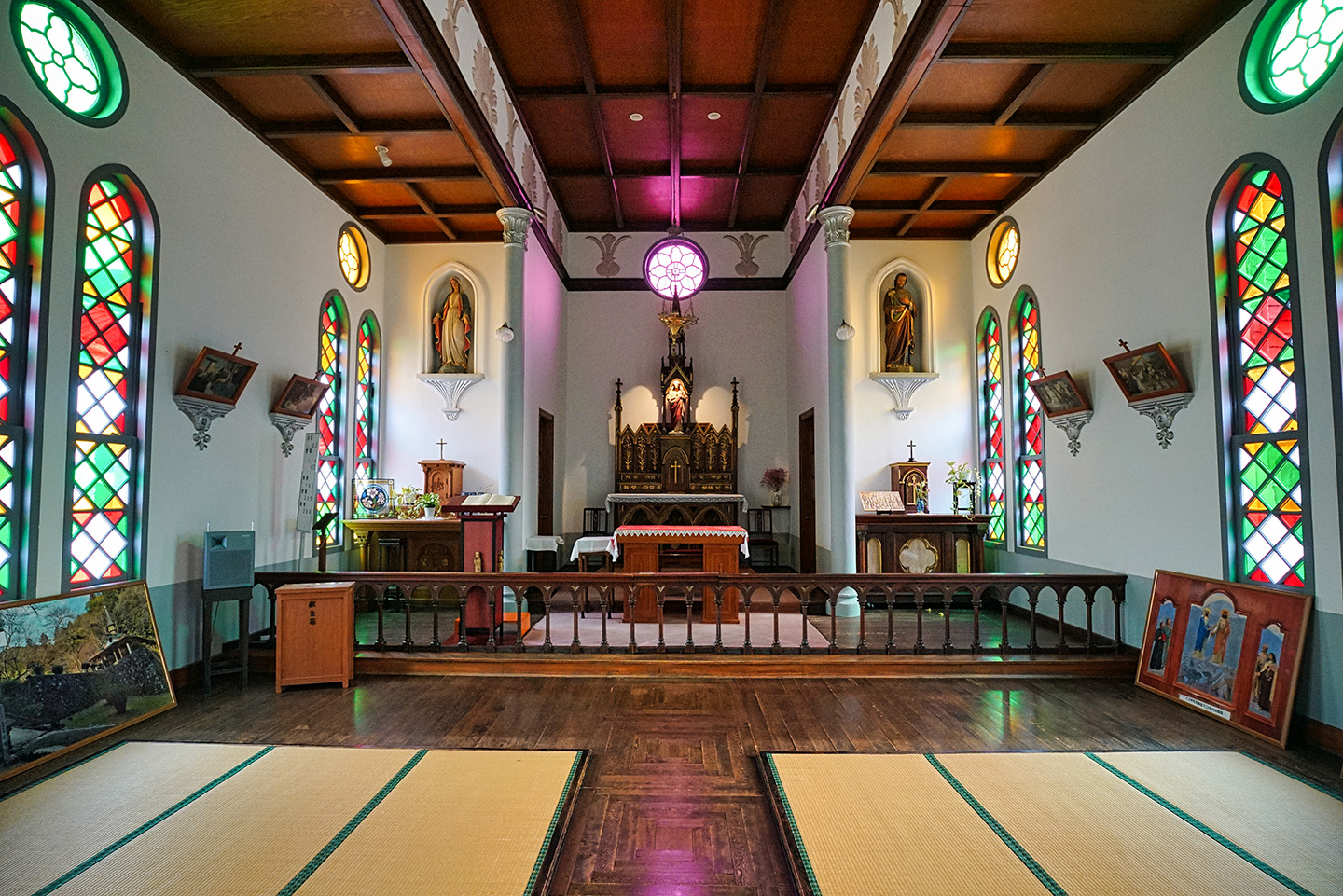 津和野カトリック教会の観光ガイド (島根県鹿足郡津和野町後田ロ66-7