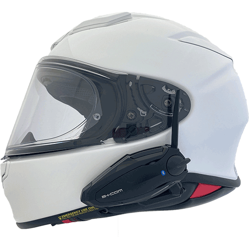 B+COM SB6XR/SB6X バイク用インカム フルフェイスヘルメット取付方法