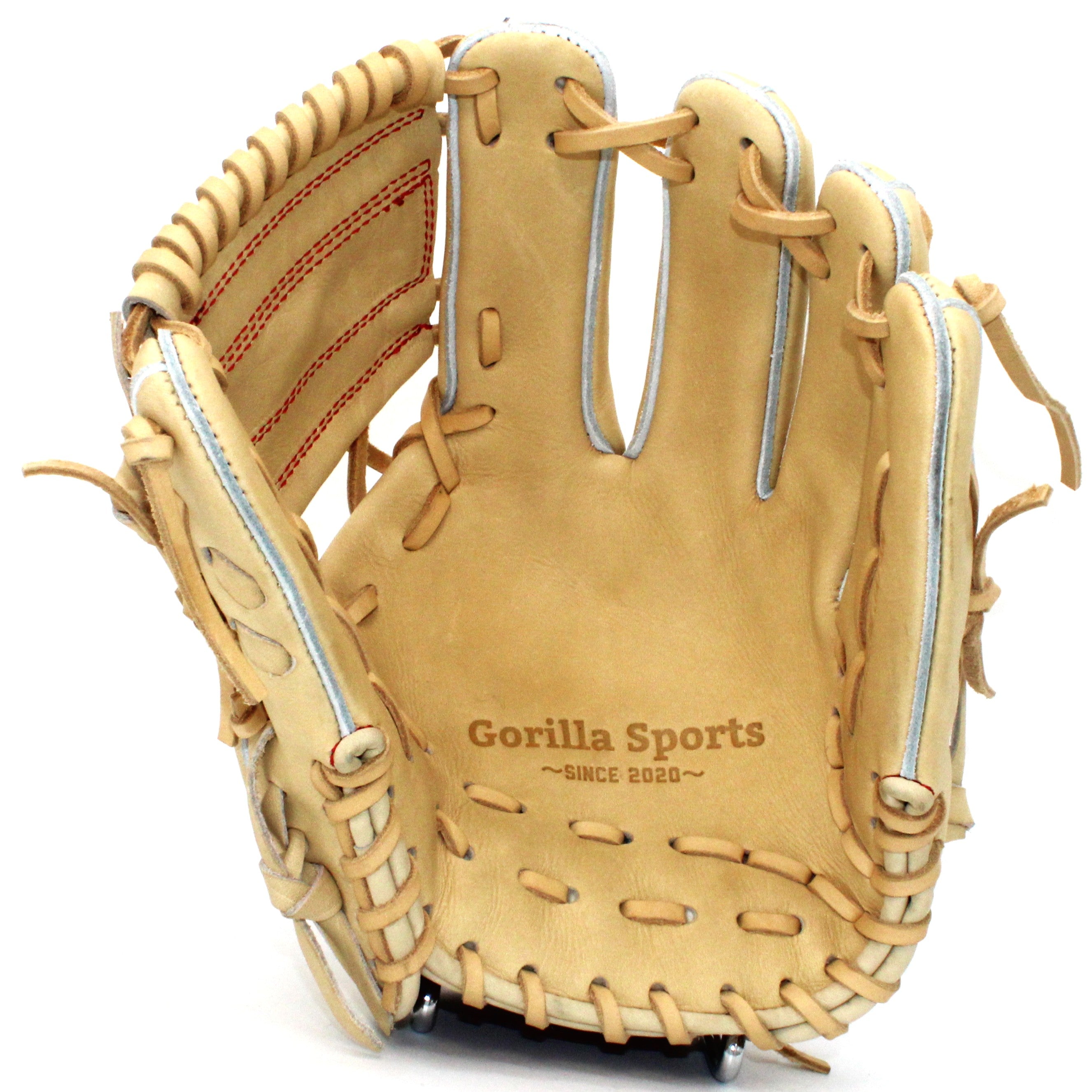 型付け済み〉【Gorilla sports】 硬式用グラブ 内野手用 当て挟み型